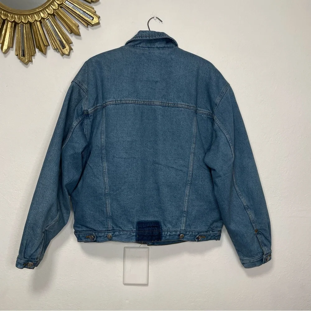 Authentic National Outfitters Vintage Sherpa Denim Jacket